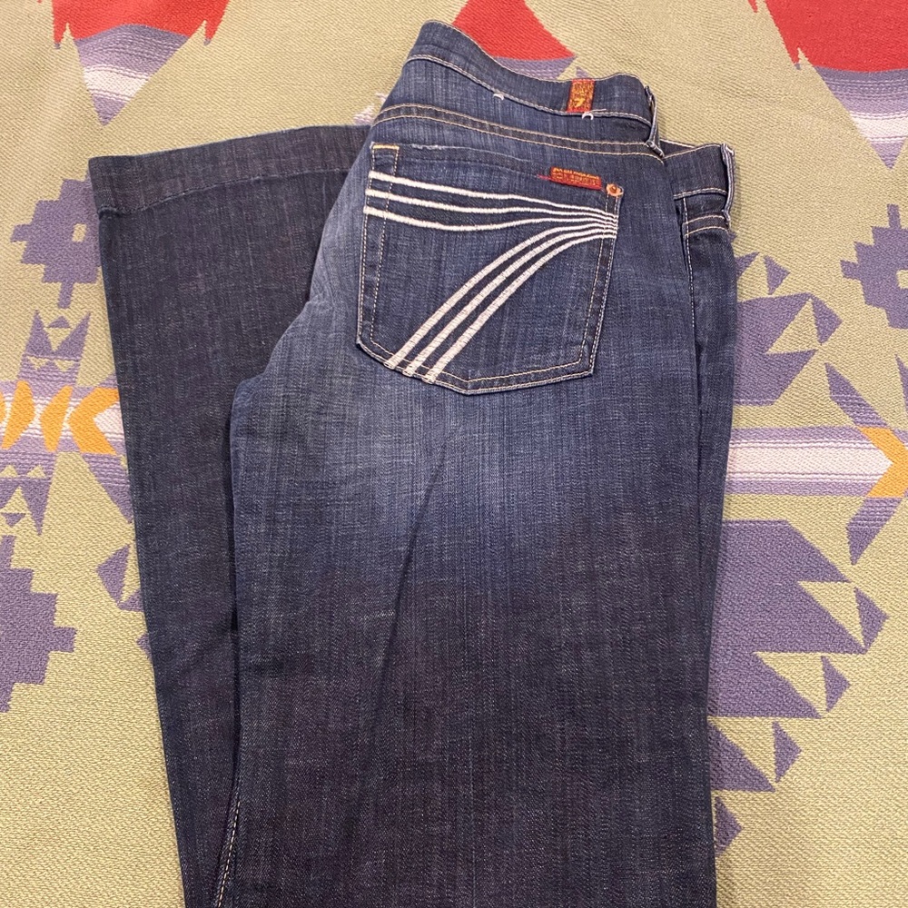 7 For All Mankind Dojo Jeans size 31x34